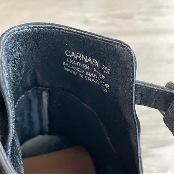 Steve Madden peep toe black suede heeled sandals - Picture 11 of 11